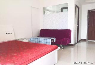 实图，高层新公寓，宝隆华锦双气全家具家电1室1厅1100元 - 宝鸡28生活网 baoji.28life.com