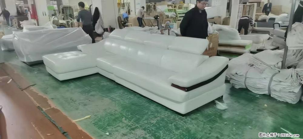 【大厂仿真皮沙发】实木框架,高回弹海绵45密度。全新包装,质量非常好,3.6米右贵妃 - 家居生活 - 宝鸡生活社区 - 宝鸡28生活网 baoji.28life.com