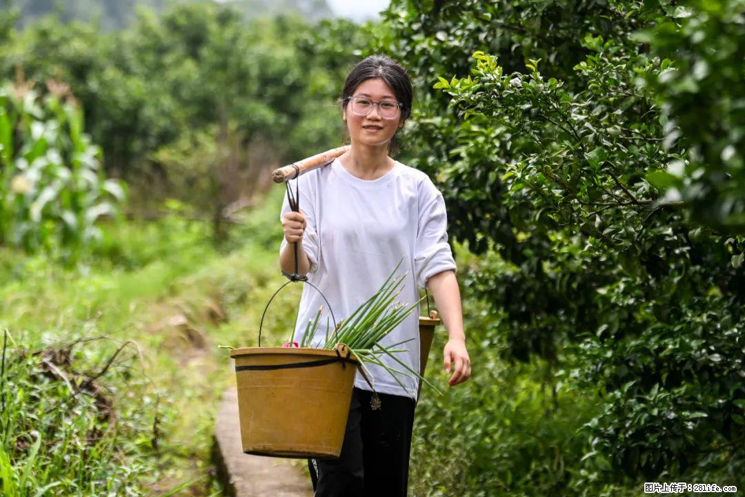 全网追的“扁担女孩”,找了一份暑假工,时薪12元 - 宝鸡生活资讯 - 宝鸡28生活网 baoji.28life.com